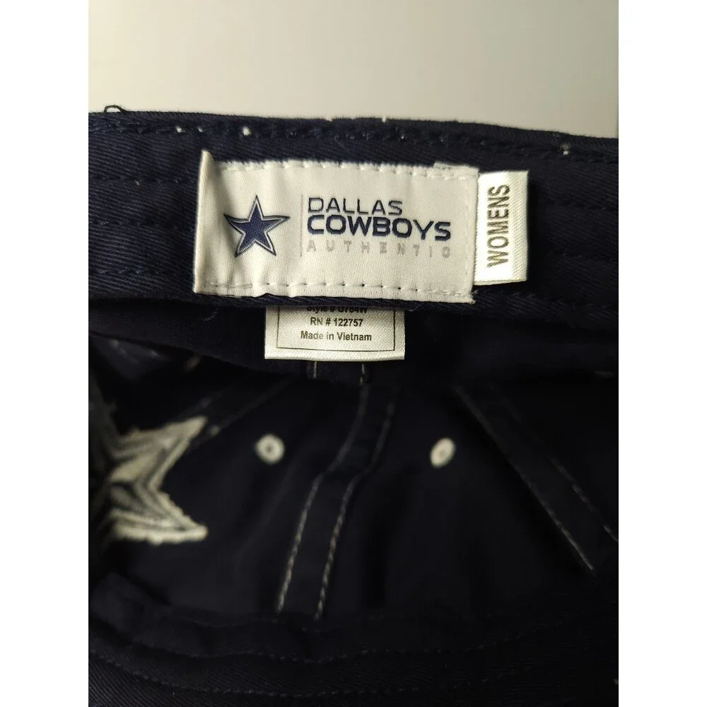 Dallas Cowboys Womens Hat Navy Blue Heavy Stitch Cap Concept One